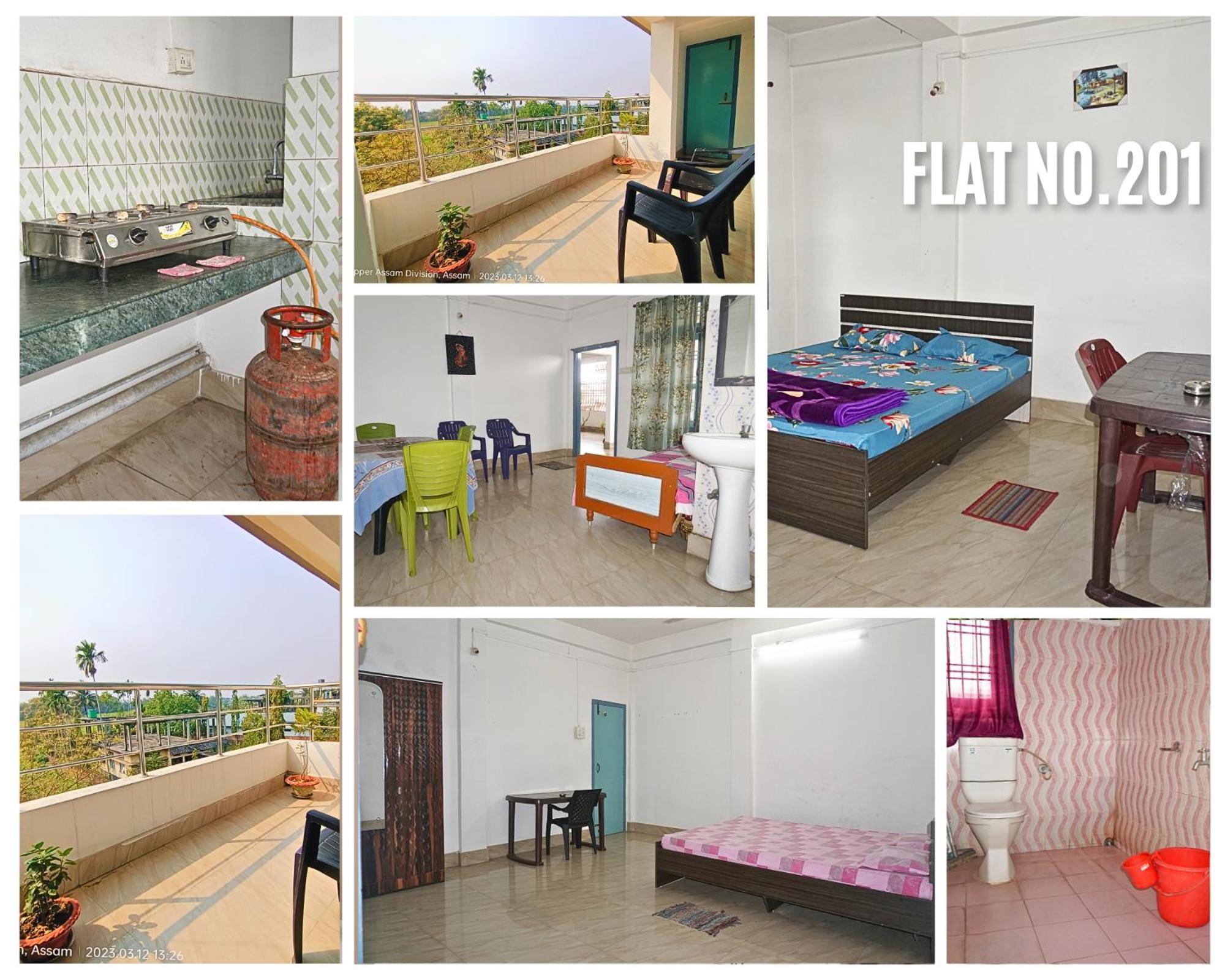 Taj Residency Holiday Homestay -Entire 1Bhk & 2Bhk Private Apartments -Call 767Ooo54Oo Jorhāt 외부 사진